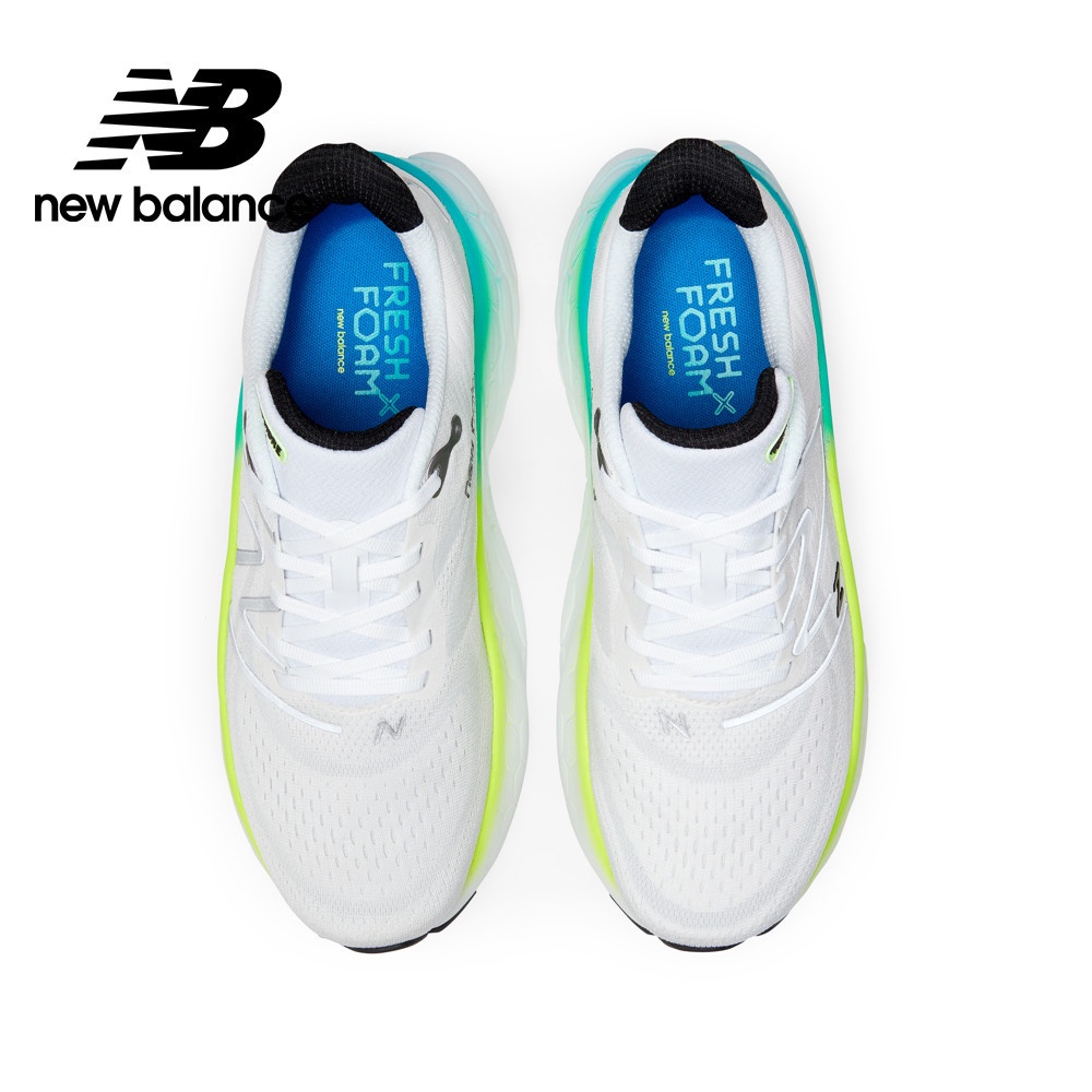 【 New Balance 】nb running shoes _ Men white, blue, yellow Mmorwt4-2E last