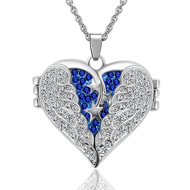 Urn Necklace Cremation Jewelry for Ashes Heart Shape Keepsake Memorial Locket Jewelry for Women Memorial Ash Necklace