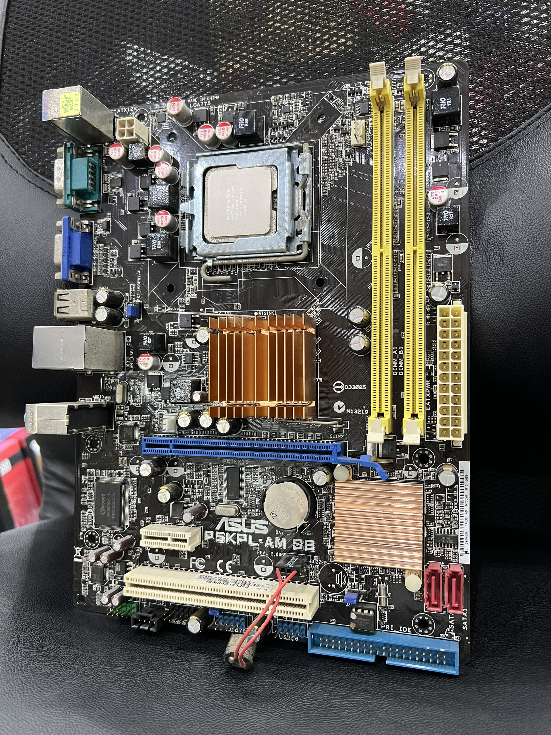 Mainboard G31 ASUS P5KPL-AM SE FULL ON - Cũ (Tặng kèm cpu E5200)