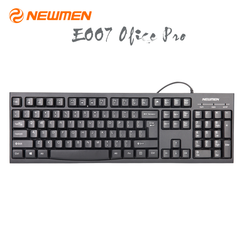 Bàn phím máy tính có dây Newmen E007 - Business Office E007
