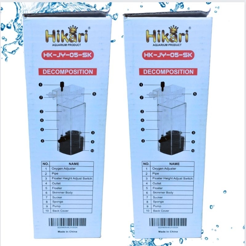 Pompa aquarium skimmer HIKARI SURFACE SKIMMER HK JY 05 SK