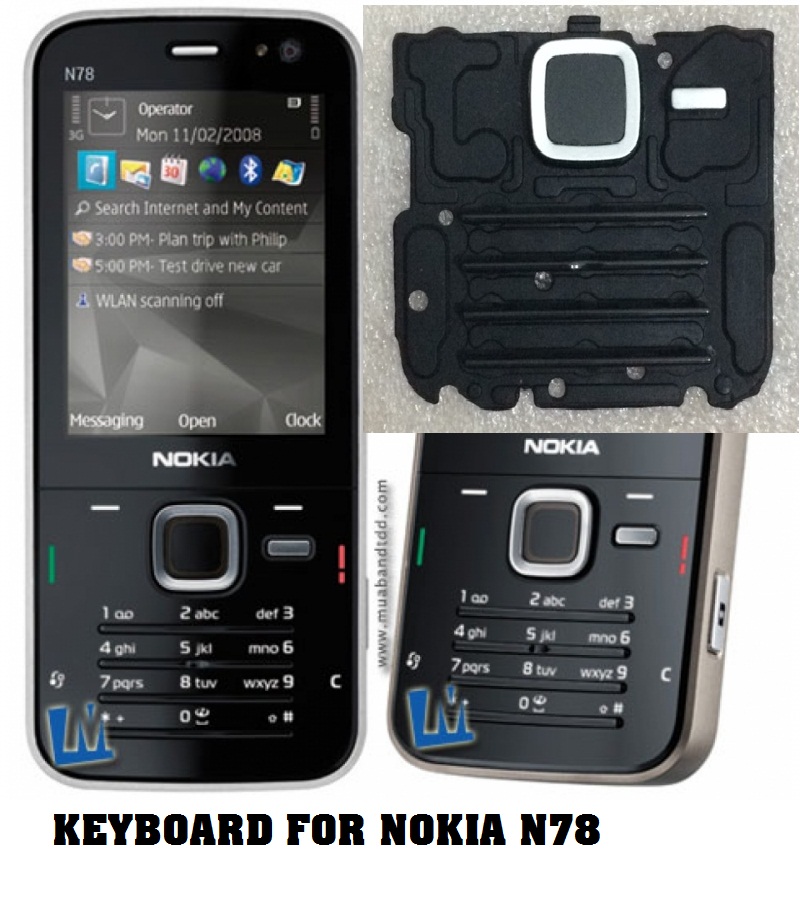 [HCM]BỘ VỎ DÀNH CHO NOKIA N78