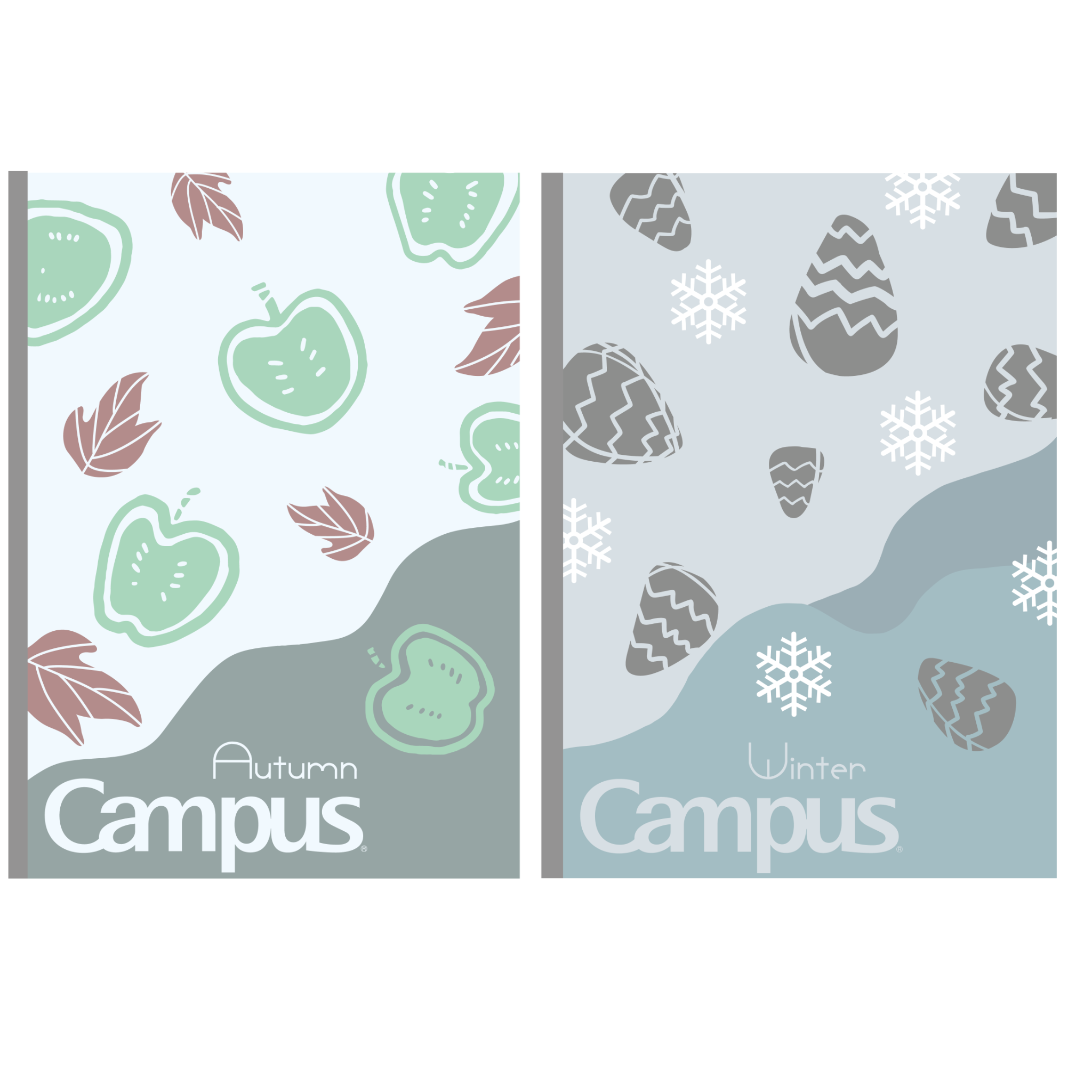 Vở kẻ ngang Campus Four Seasons 2 120 Trang