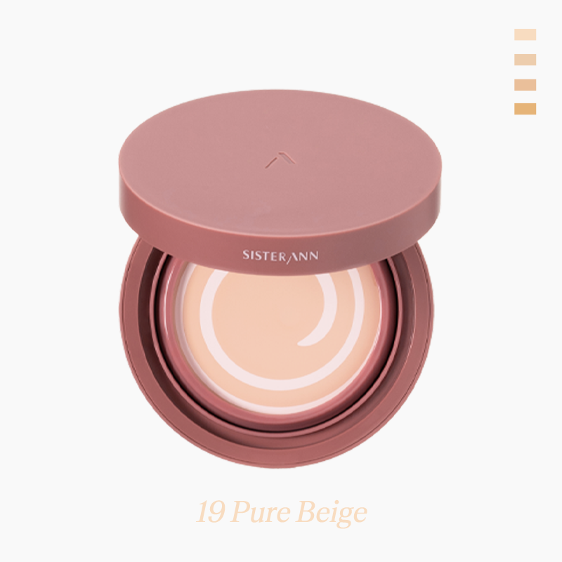 SISTER ANN Official] ☆ALL NEW☆ Pink Essence Cover Pact (4 Colors