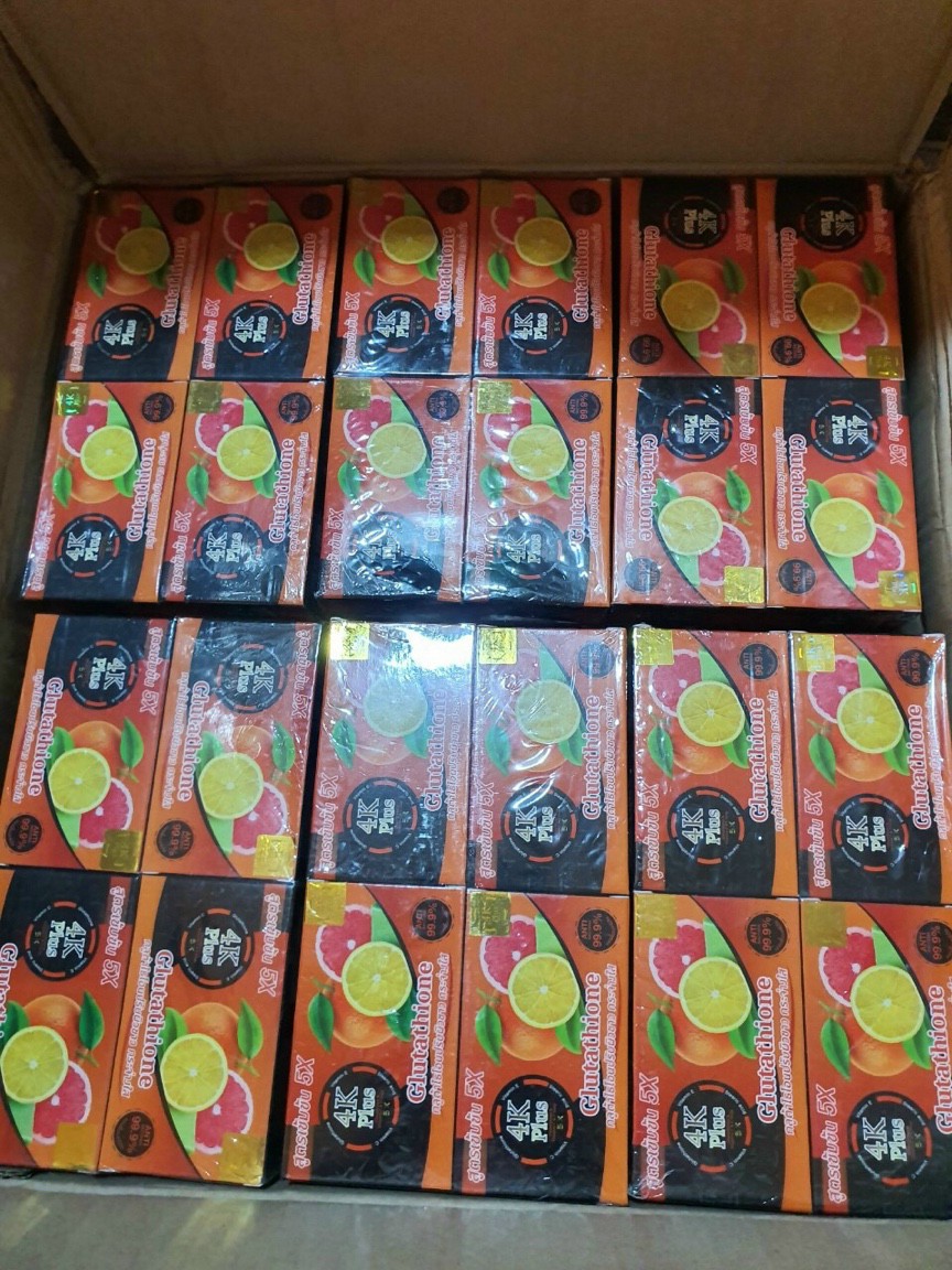 Xà phòng 4K Plus 5X Glutathione Thái Lan