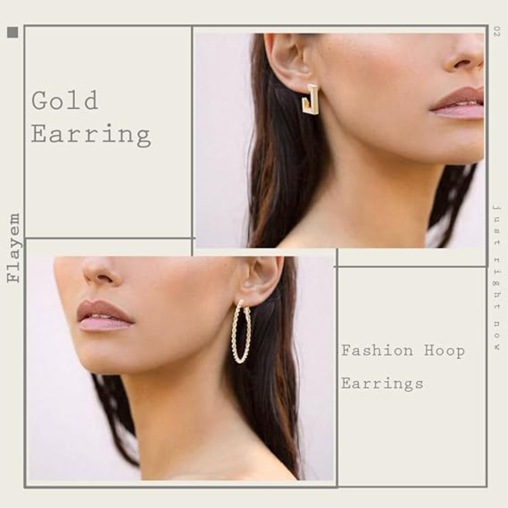 6%20PC%20SET%20Geometric%20Bead%20Earrings%20For%20Women,%20Earrings%20With%20Holes,%20Rings,%20Circles,%20Gold%20Color,%20Pendants,%20Fashion%20Set%20-%20Image%204