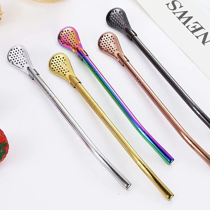 Colorful%20304%20Stainless%20Steel%20Tea%20Drinking%20Straws%20Spoon%20Yerba%20Mate%20Tea%20Filter%20Reusable%20Metal%20Kitchen%20Bar%20Milk%20Tea%20Stirring%20Spoon%20MENGYU%20-%20Image%204