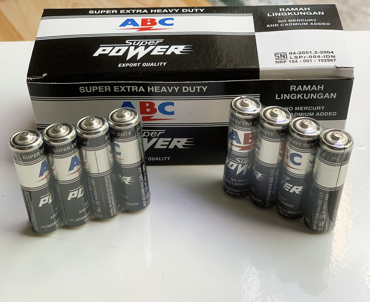 PIN AA (2A) ABC Super Power 1.5V Hộp 40 Viên