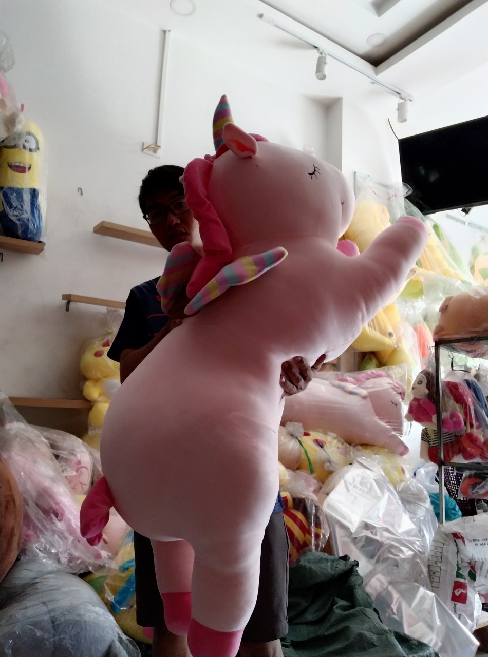 Gấu bông ngựa bông kỳ lân unicorn