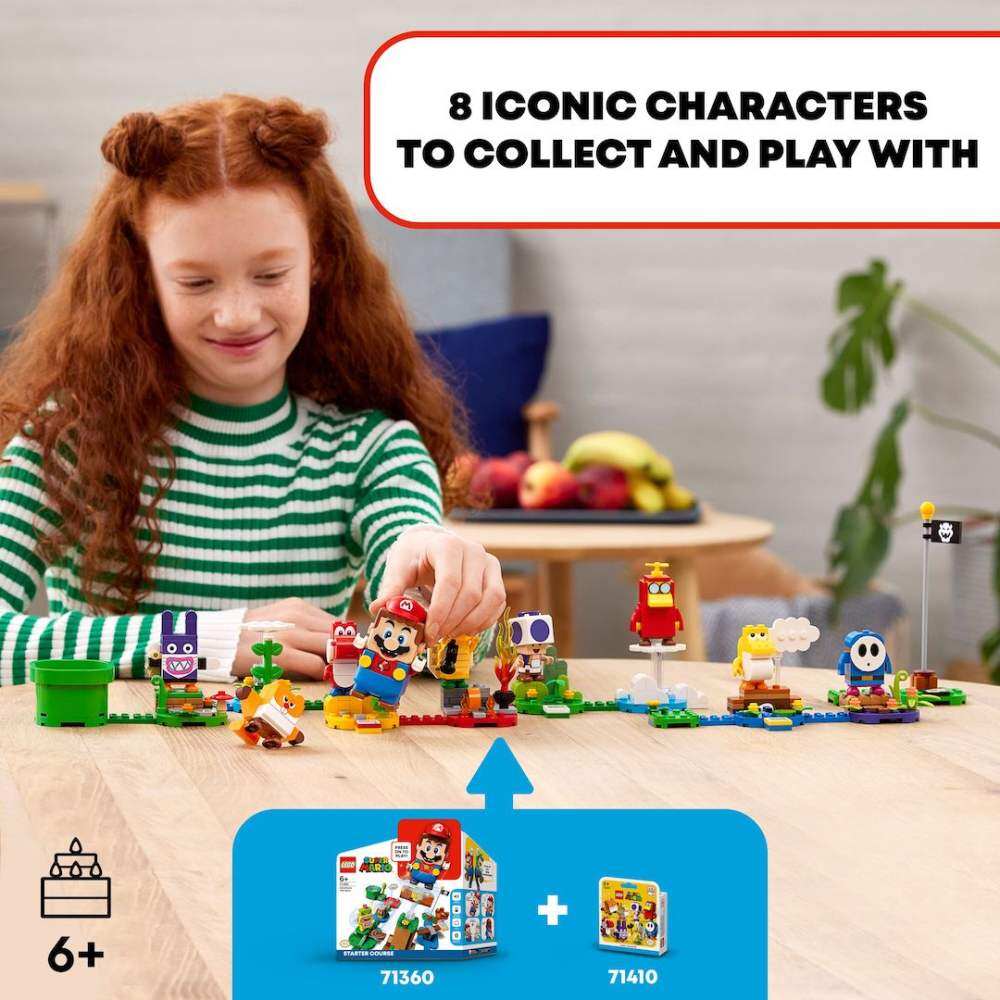 【Official】 LEGO 71410 Super Mario Character Packs - Series 5 (Full set of 8) 6+