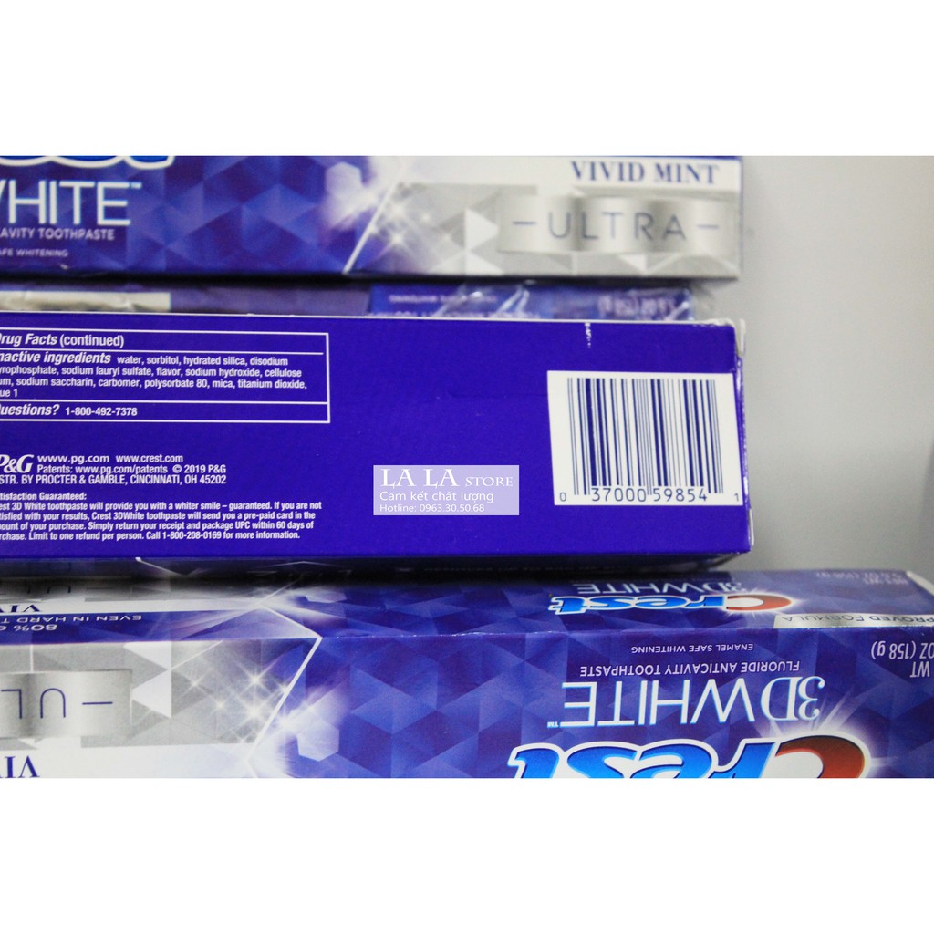 Kem Đánh Răng Crest 3D White