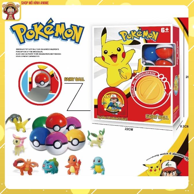 [Hoàn Tiền 10%]Đồ chơi Máy Vặn Bóng Pokemon , Khủng Long , Siêu anh hùng