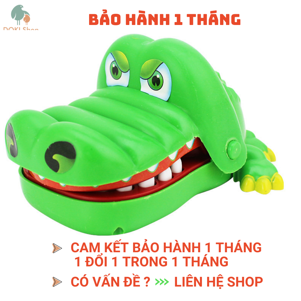 Đồ chơi khám răng cá sấu chất lượng đảm bảo