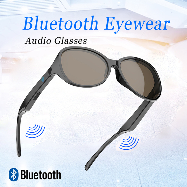 Free】 New F06 Smart Bluetooth Glasses Anti-Blu-Ray Stereo