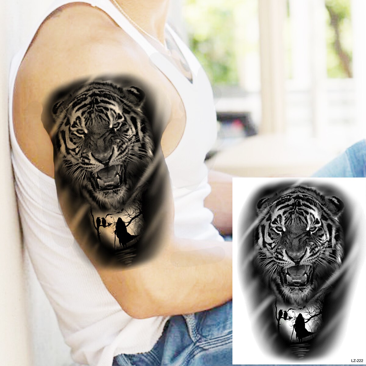 Kamz Inkzone - Tiger Tattoo with diffrent side pose, as... | Facebook