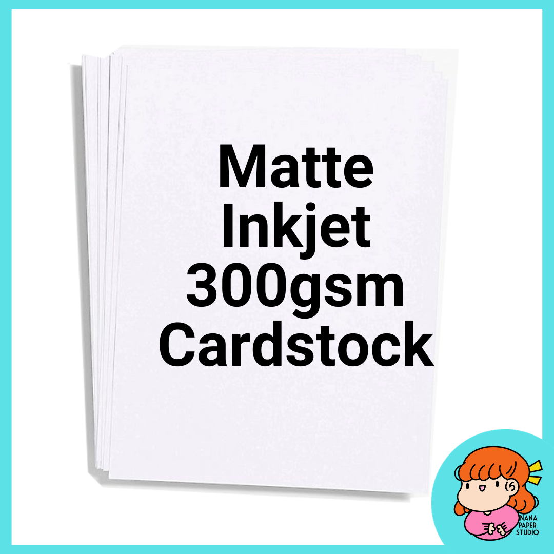 🇸🇬 WHOLESALE 180/230/300 GSM A4 Thick Cardstock Art Card White Plain