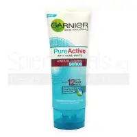 garnier face wash scrub