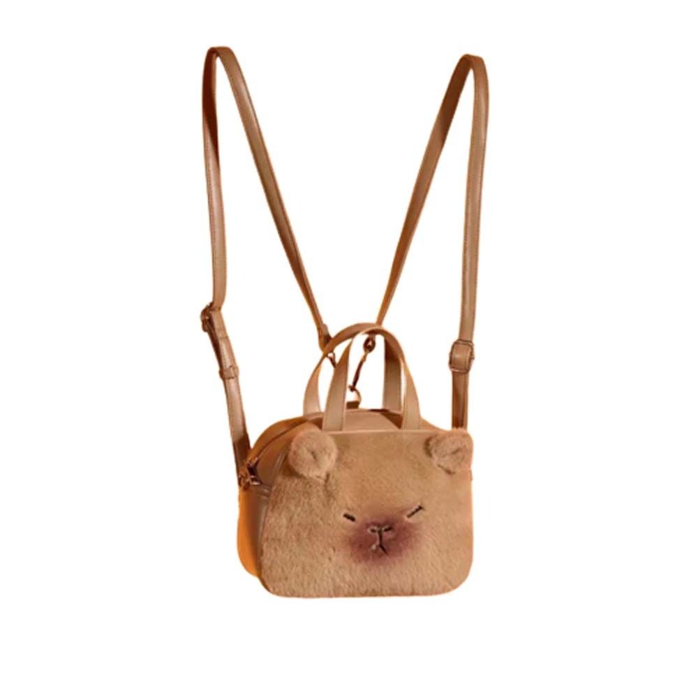 OCESDEP Plush Capybara Capybara Plush Backpack Animal Cartoon Big