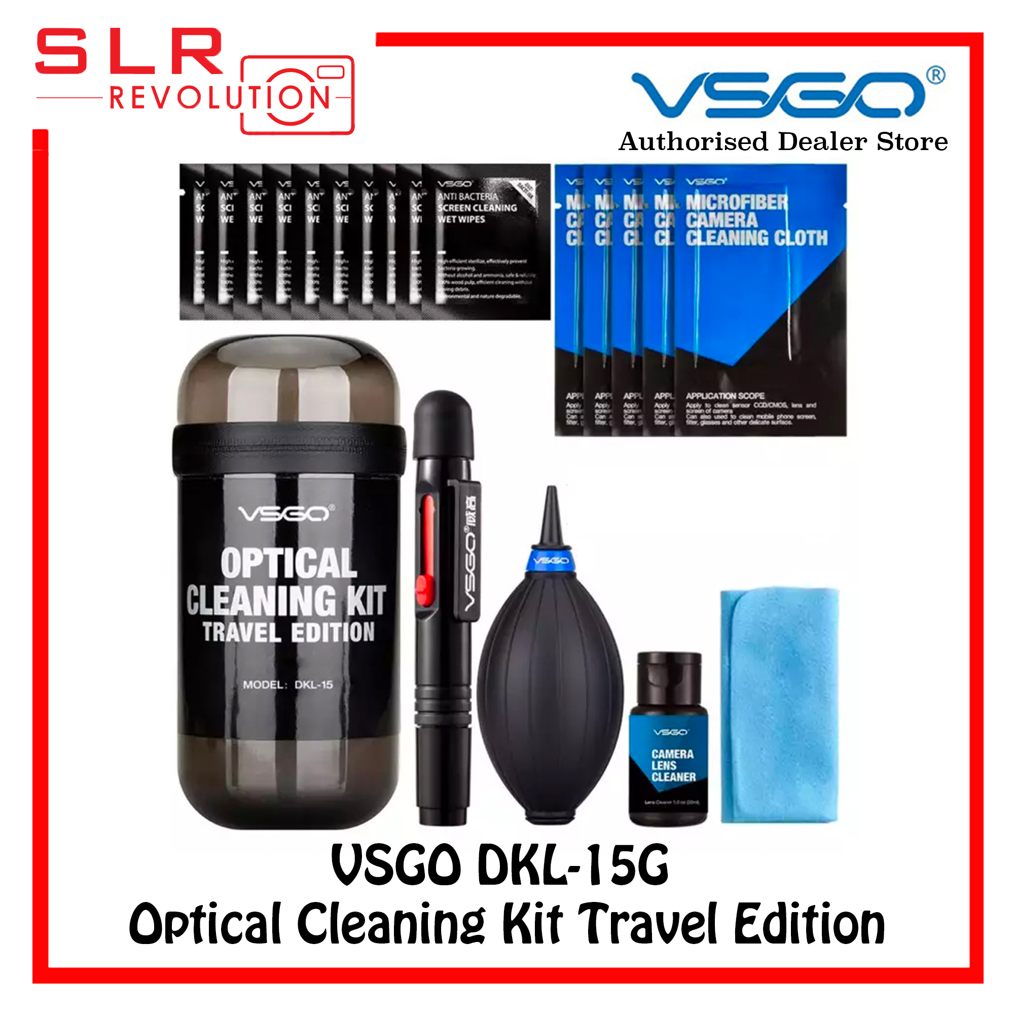 optical lens cleaning kit