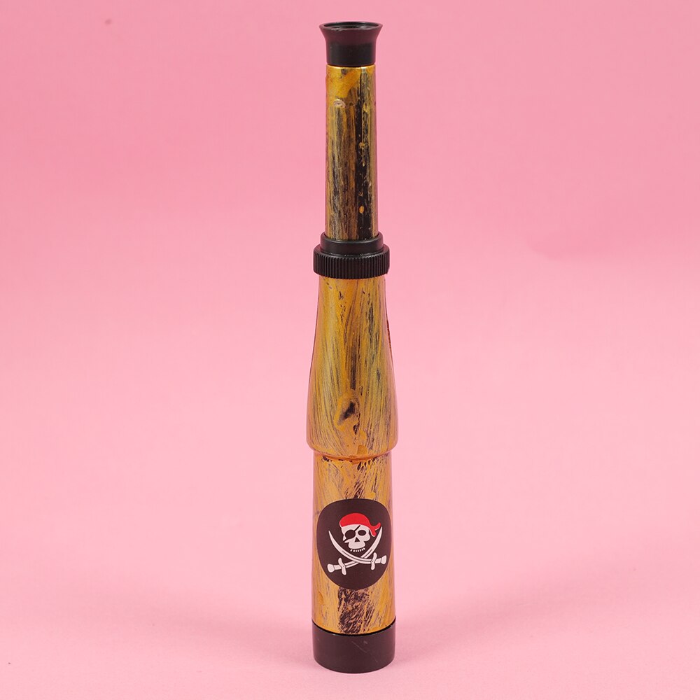 [Hot K] Pirate Theme Party Decoration Pirate Telescope Captain Compass