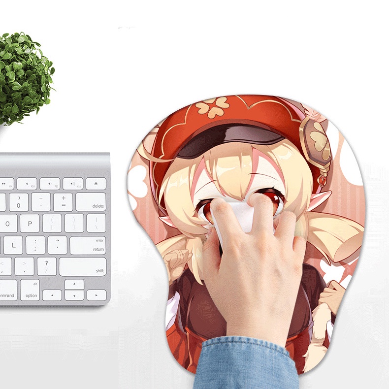 Silicone 3D cute mouse pad large size mouse pad (pad mouse pad computer cute lot Chuot beautiful non-slip cheap)