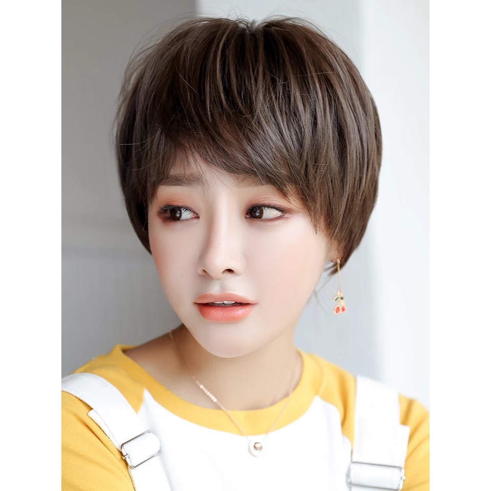 Tóc Giả Nữ Nguyên Đầu Tomboy, Tóc Tém