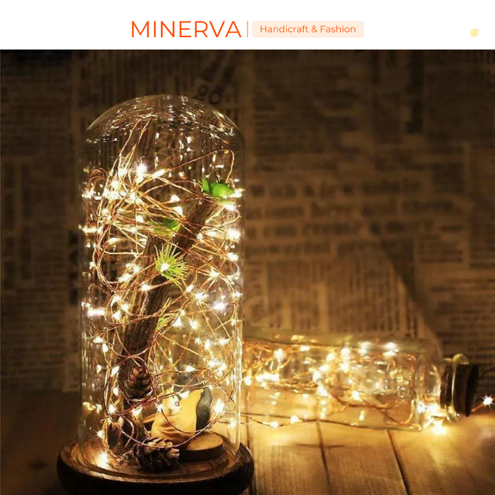 Đèn fairy light trang trí có sẵn pin Minerva