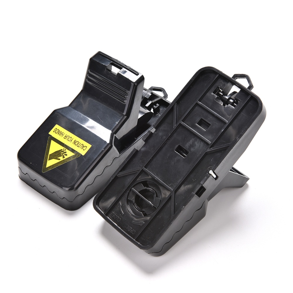 [Habilulu] 2Pcs Rat Traps Catching Heavy Duty Snap Mouse E Trap-Easy Set Bait Pest Catcher