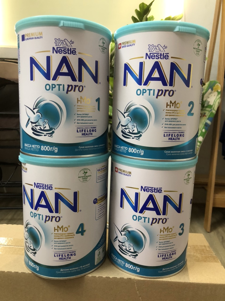 [Date 2023] Sữa NAN Nga 800G số 1,2,3,4 (MẪU MỚI)
