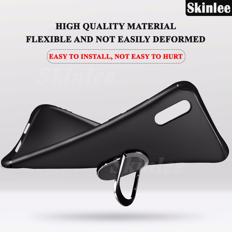 Phone case For Tecno Camon 40 40 Pro Back cover Finger Metal Ring Kickstand Car Holder Matte Soft Silicone Cover For Tecno Camon 40 Pro Cover cases. 