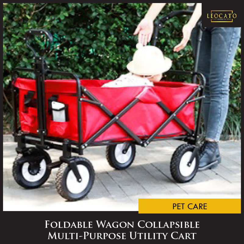 foldable pull along wagon