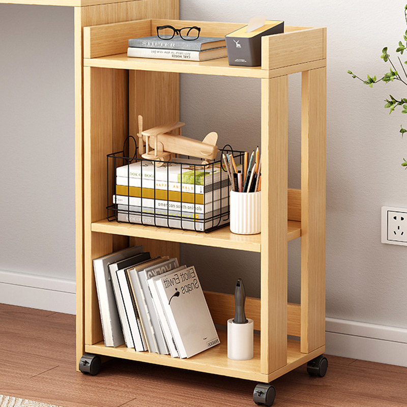 File cabinet, office under-desk storage cabinet, wheeled storage cabinet, layered storage, removable desk, small bookshelf