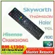 RM-L1306 All-in-One Universal TV Remote Control Replacement for All China Brand LED LCD Smart TV by Power Flash. 