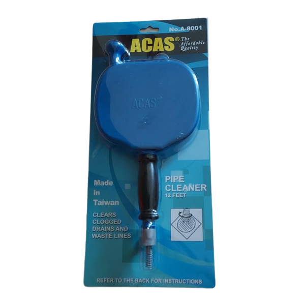 Acas Ft Clogged Pipe Cleaner Kitchen Sink Choke Toilet Bathroom Shower Drain Pipe Uri Lazada