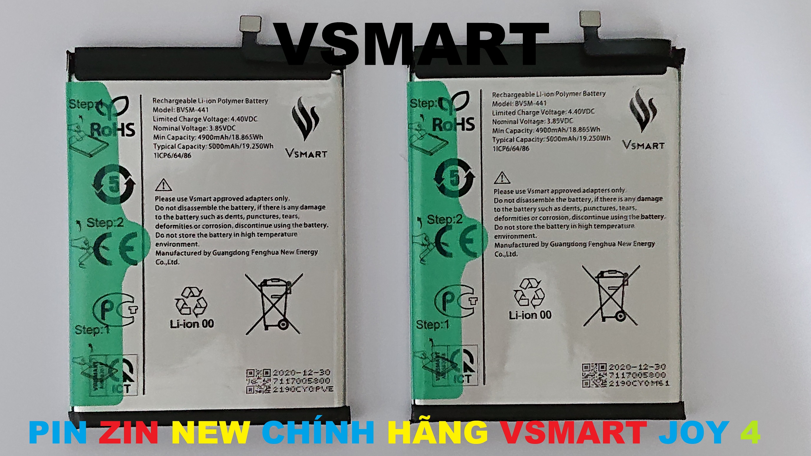 PIN ZIN NEW CHÍNH HÃNG VSMART JOY 4 : BSVM-441