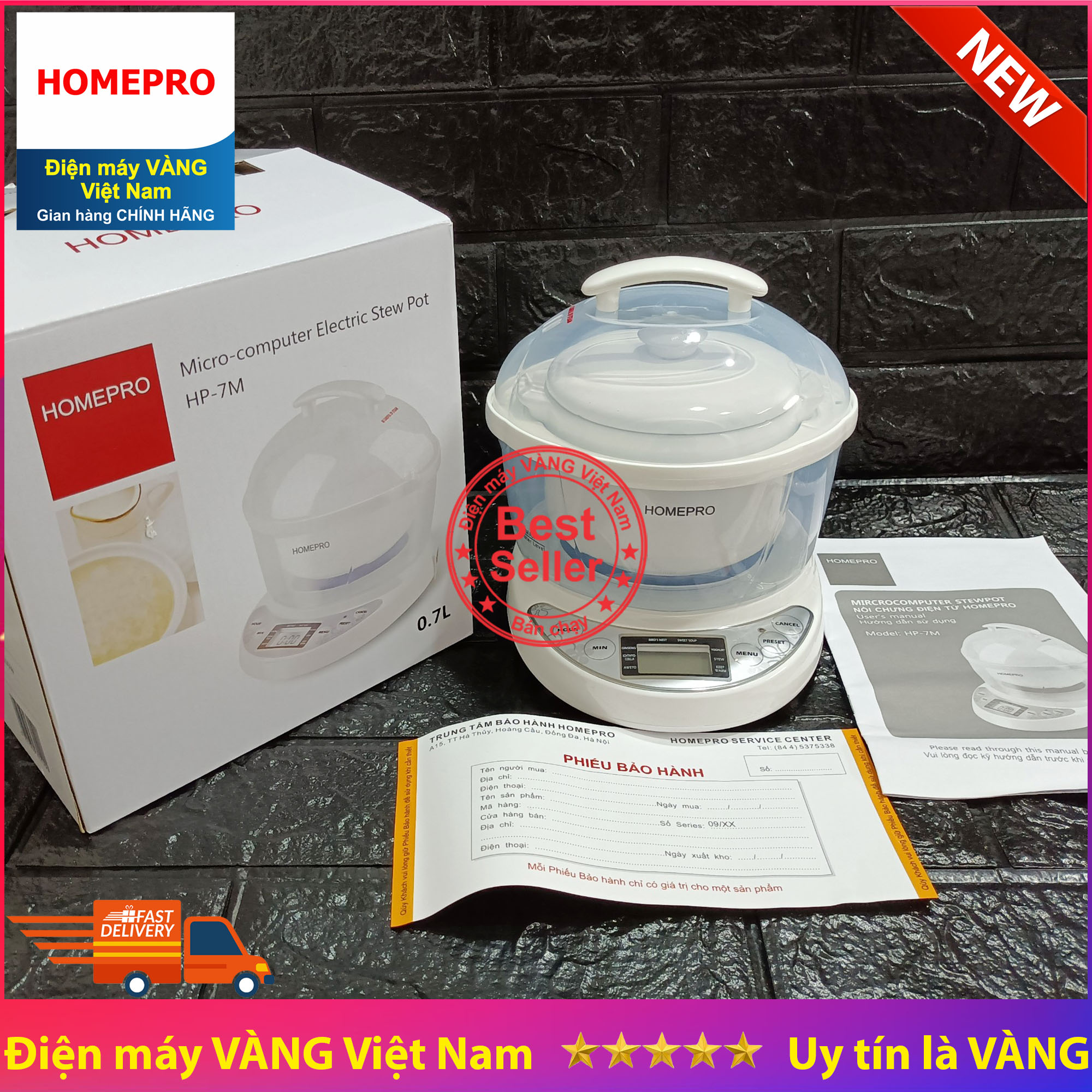 Nồi chưng cất yến đa năng Homepro Thái Lan 700ml