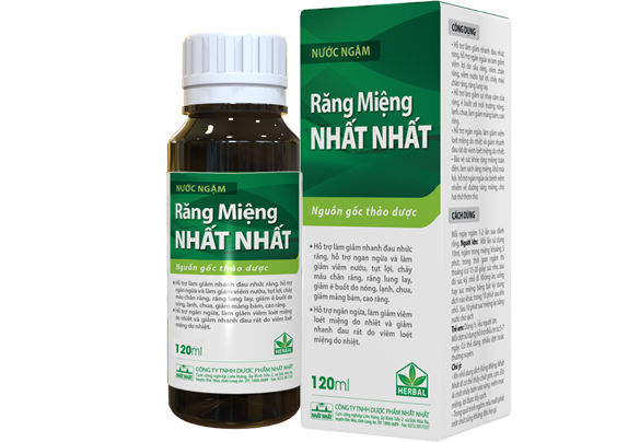 Răng Miệng Nhất Nhất chai 120ml