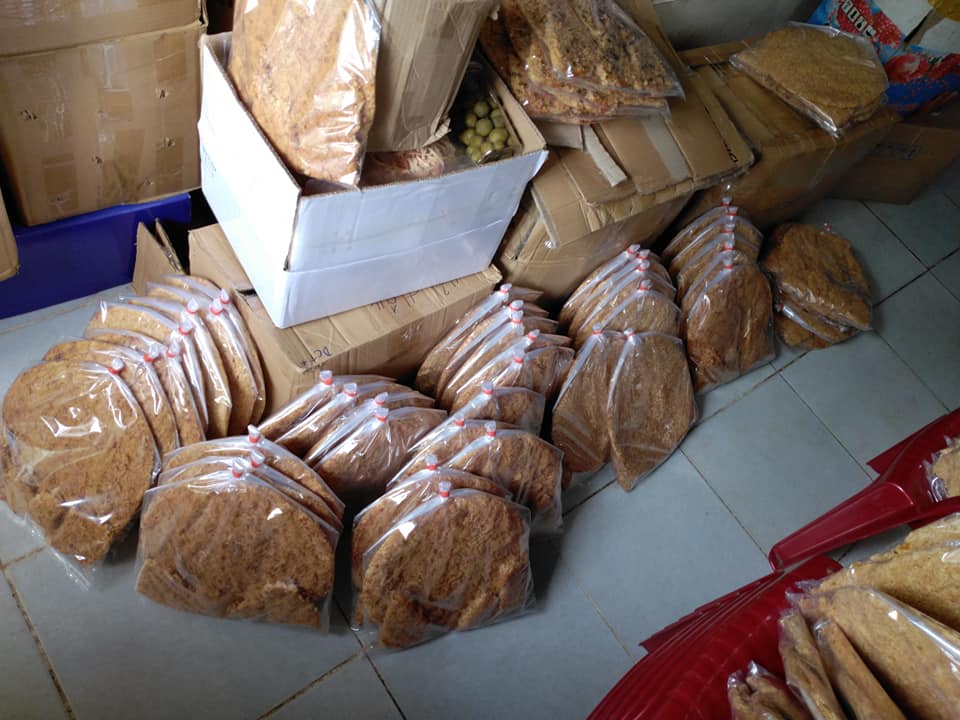 Cơm cháy đáy nồi chà bông 500g