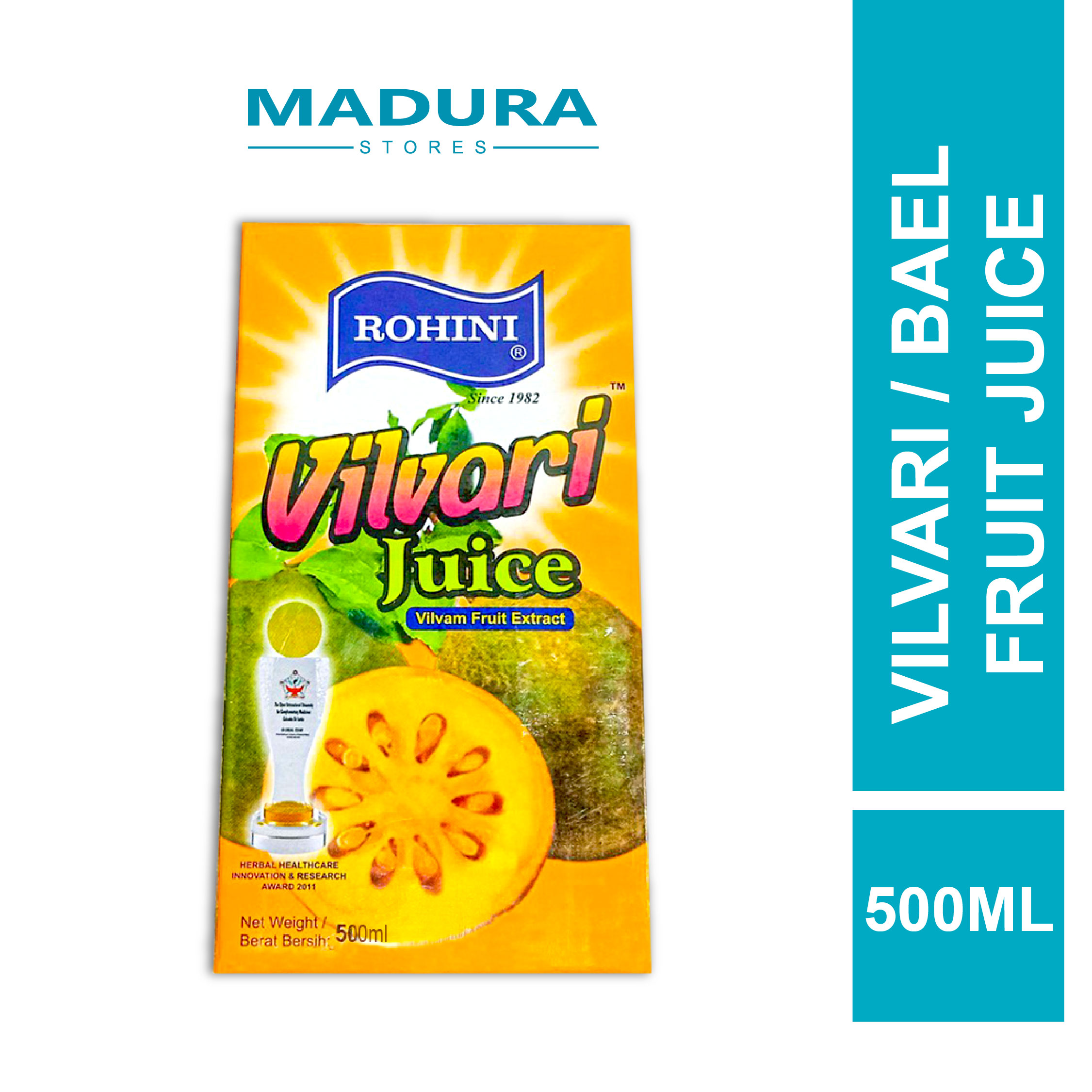 Rohini Vilvari / Bael Fruit Juice 500ml | Lazada