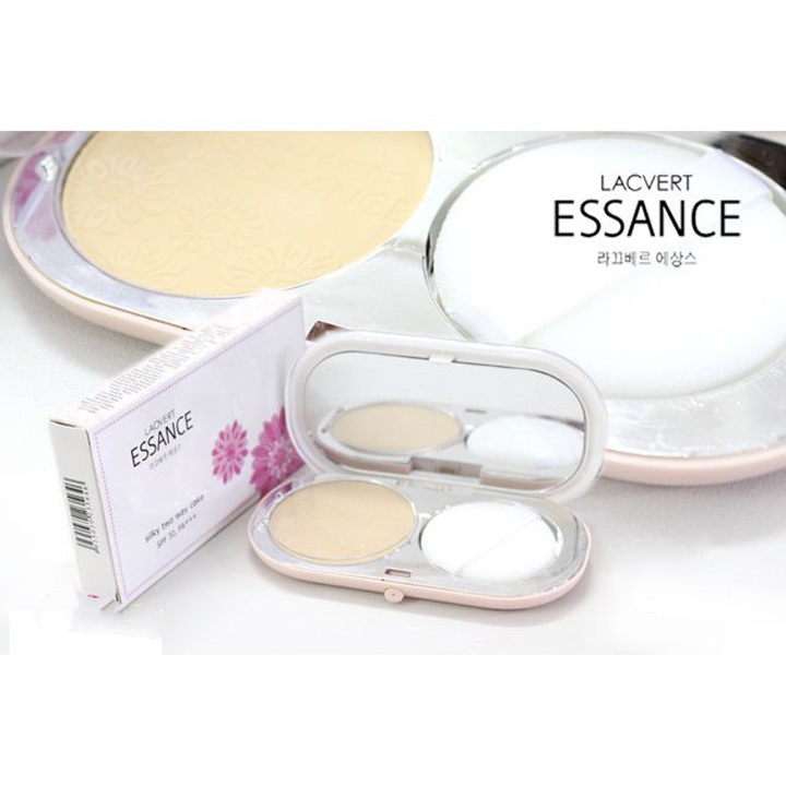 Phấn trang điểm mịn da Essance SILKY TWO WAY CAKE – HKB684