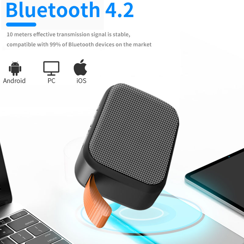 COD Loa Bluetooth Mini Loa Cầm Tay Nhỏ Gọn Nghe Nhạc Không Dây Cắm Usb Và Thẻ Nhớ Gutek Charge G2 【Đồng hồ LED miễn phí】