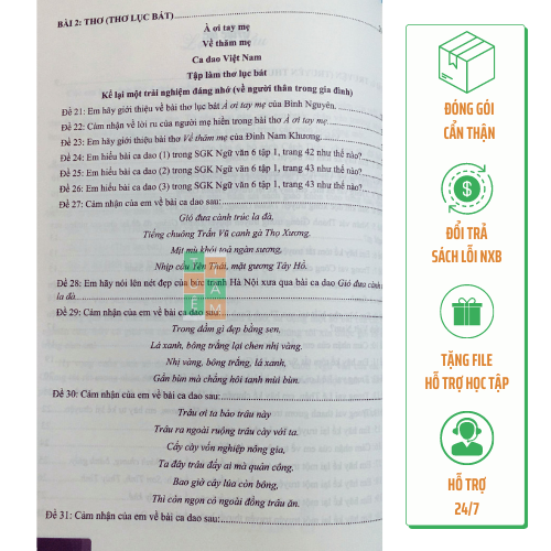 Sách - Những bài làm văn mẫu lớp 6 (Cánh diều)