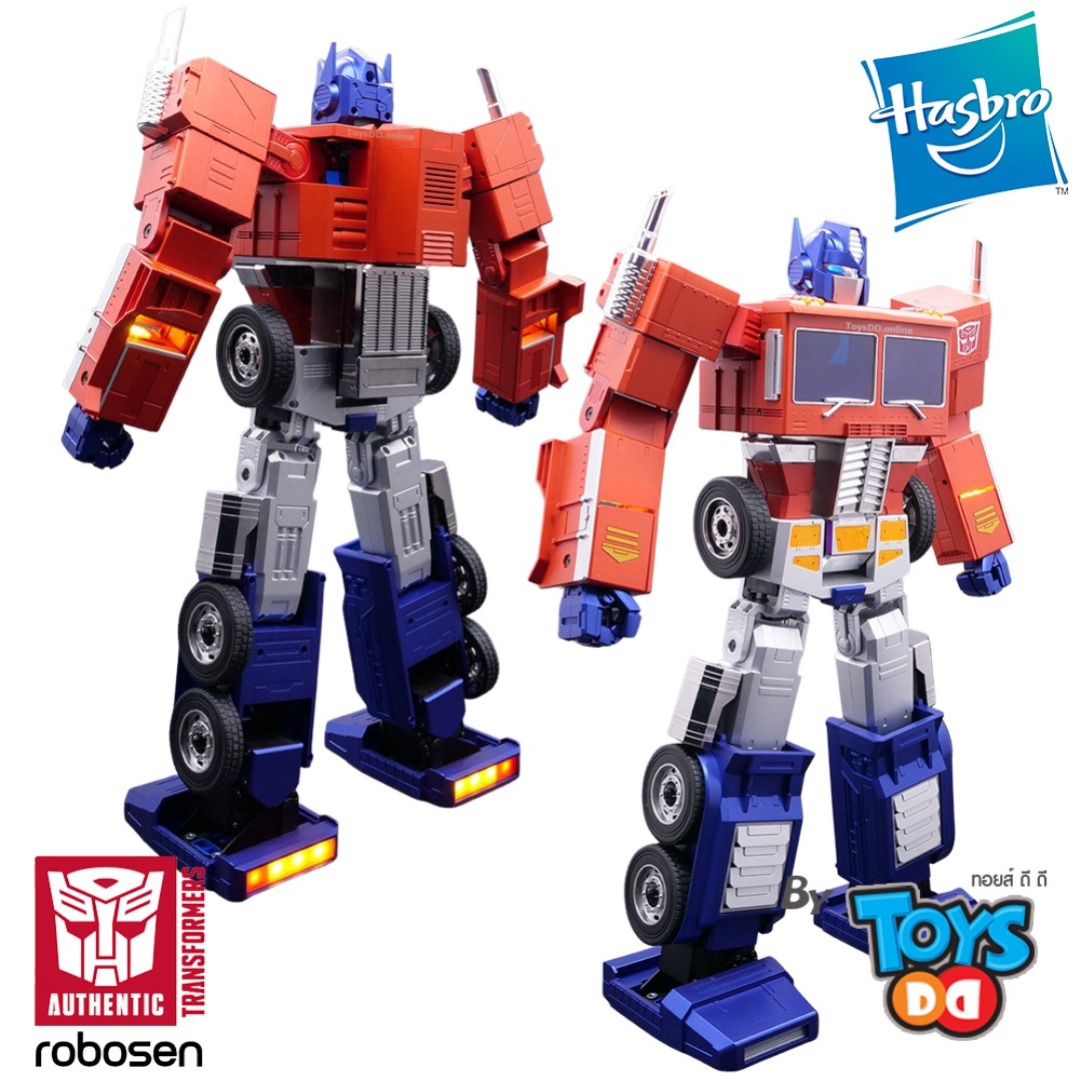 Hasbro Robosen Transformers Optimus Prime Auto-Converting Robot Collector's  Edition | Lazada.co.th