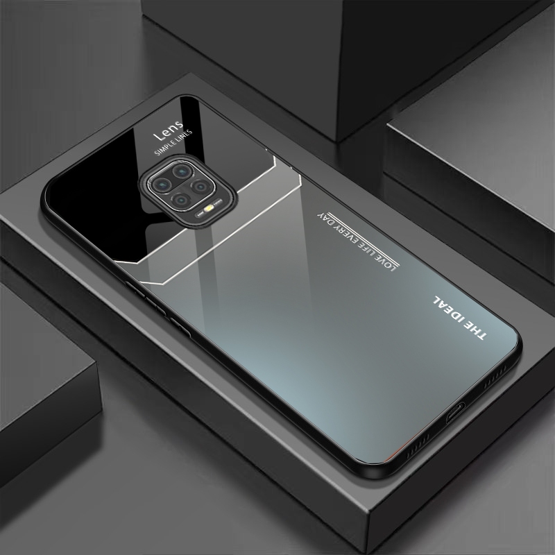 Ốp Lưng XIAOMI NOTE 9, NOTE 9S, NOTE 9 PRO Mặt lưng kính, chống sốc, thiết kế riêng