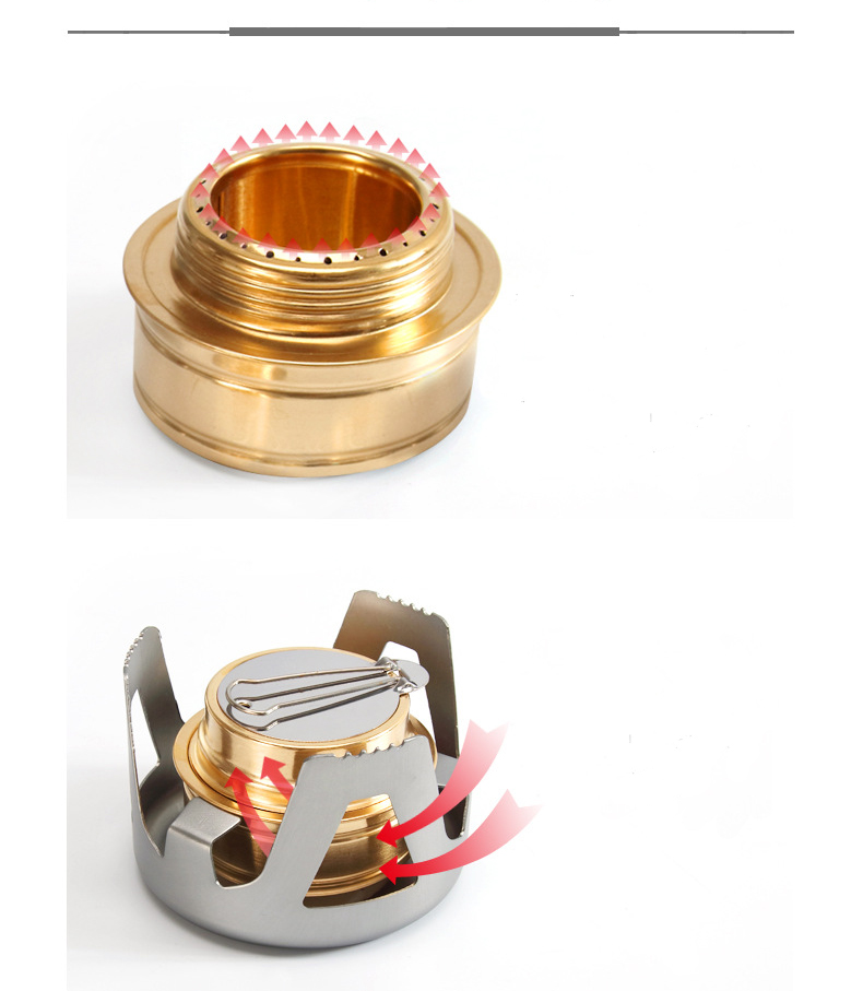 Bếp cồn mini du lịch dã ngoại