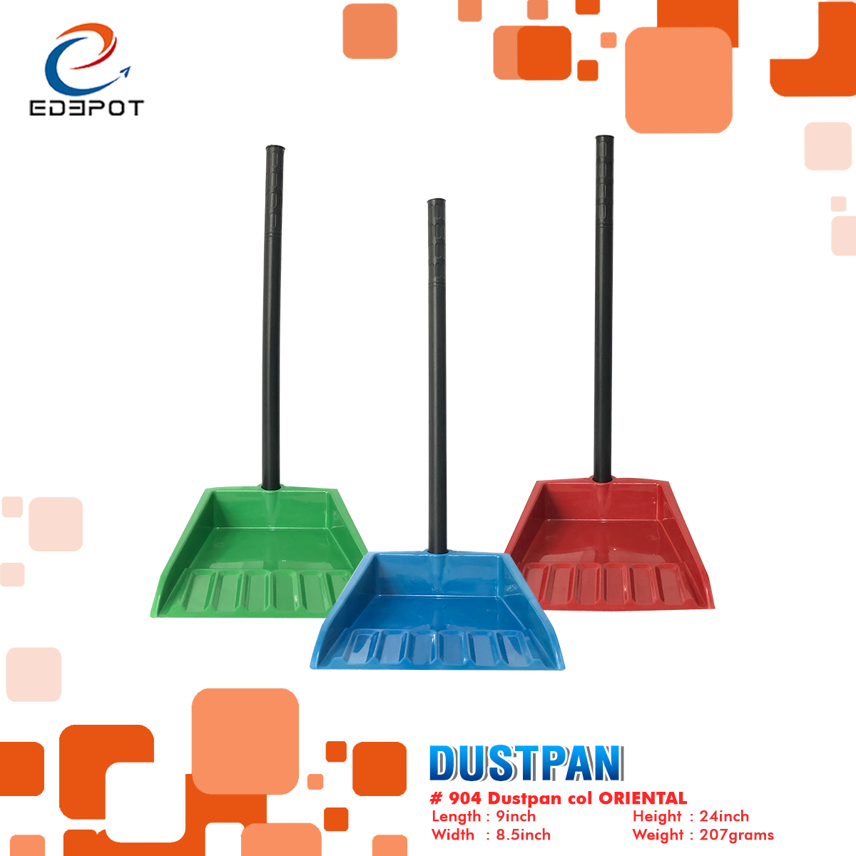HappyWare Plastic Dust Pan High Quality Oriental 904 COD Lazada PH