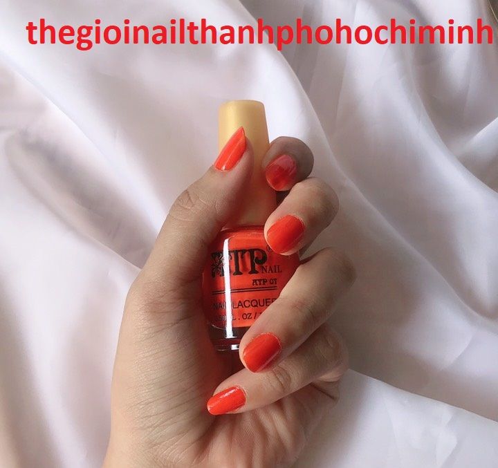 Sơn móng ATP nắp vàng màu giống hình - Trường Thọ, TĐ