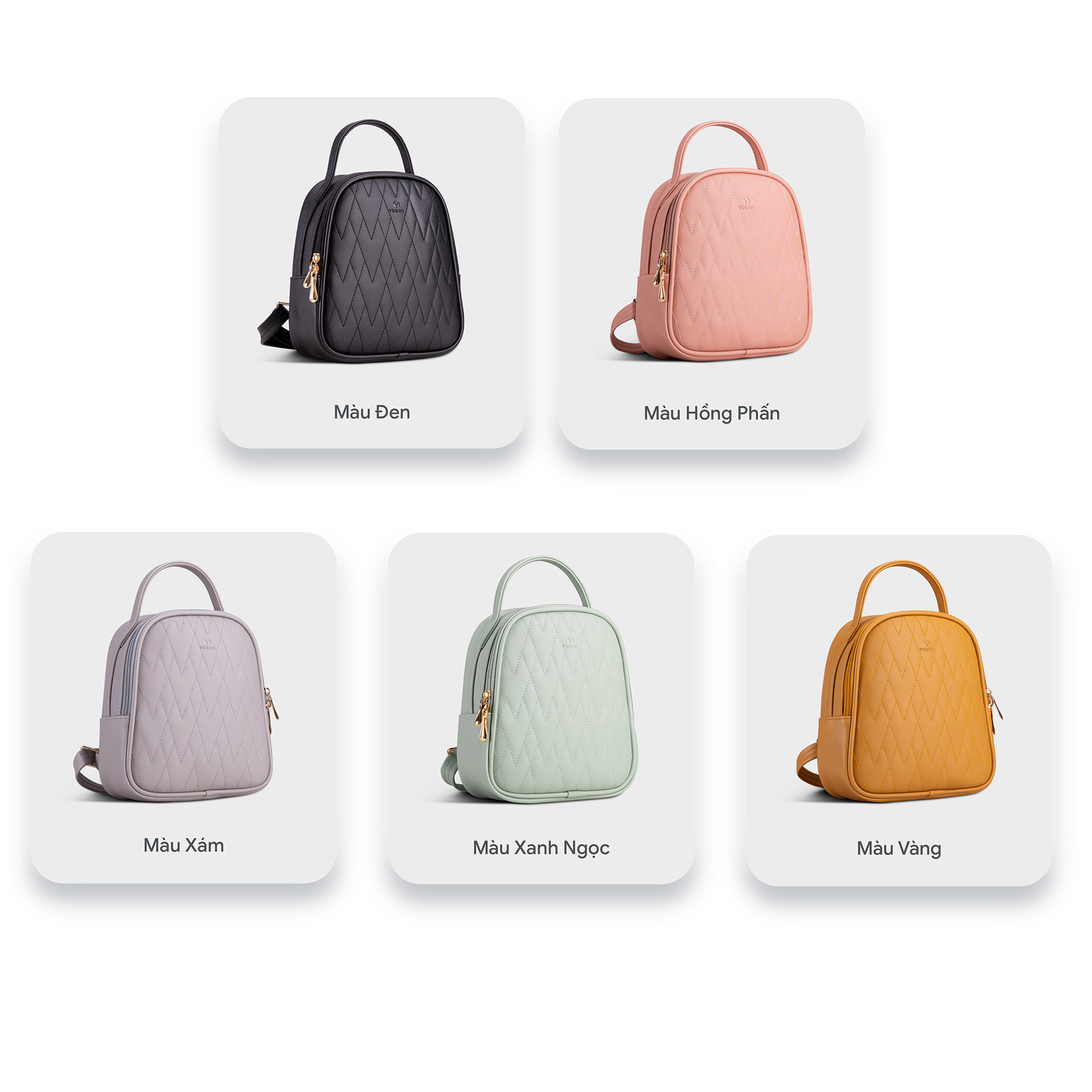 Balo da mini cao cấp Yuumy YBA38 dành cho nữ