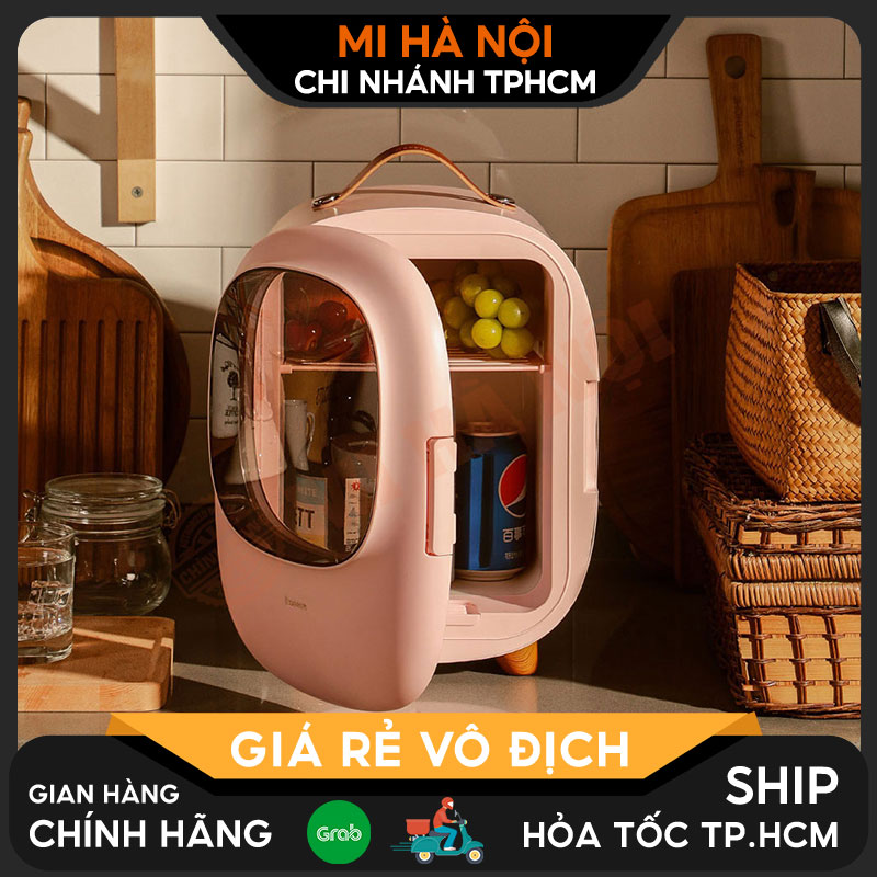 Tủ lạnh Mini Baseus dung tích 8L- đựng mỹ phẩm, đồ uống