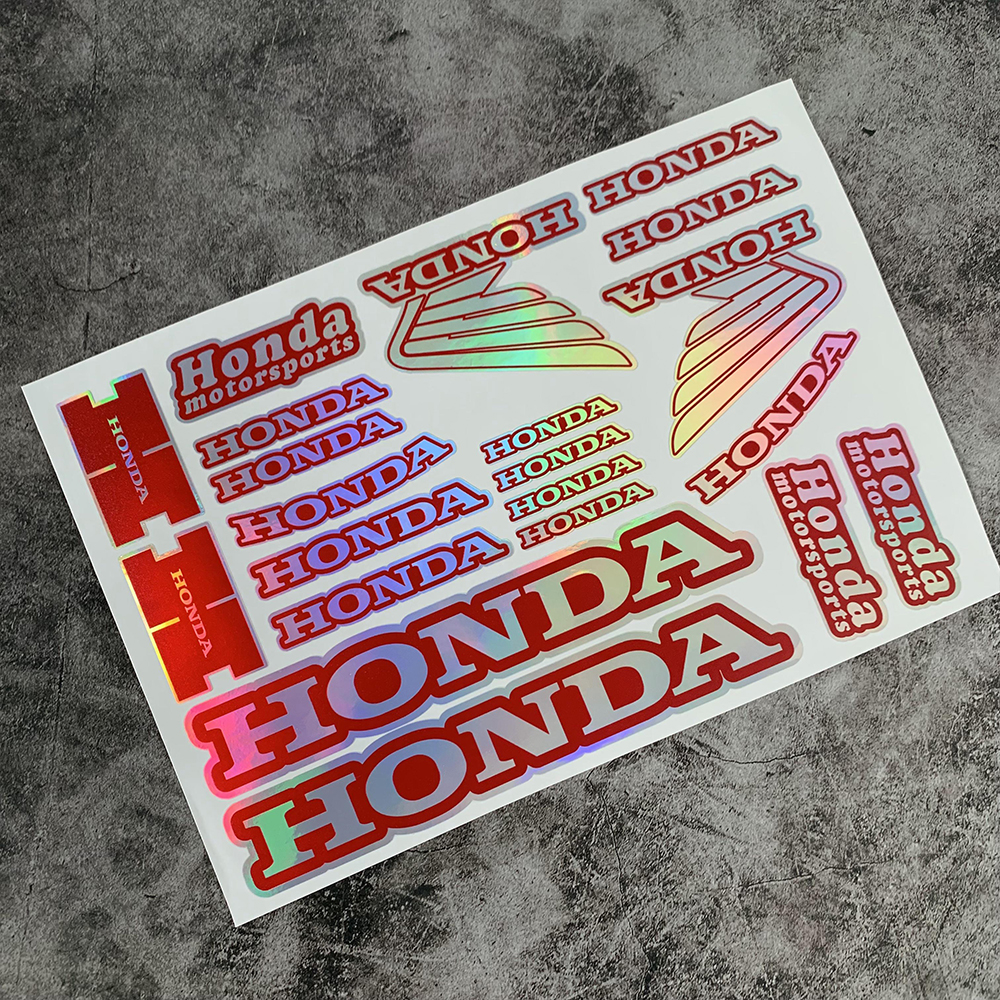 HRC Phản Quang Nhãn Dán Honda Cho Nhãn Dán Và Đề Can Xe Máy